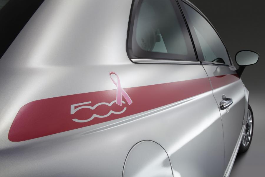  Fiat 500 Pink Ribbon Edition 2011 года  (US) (фото 6 из 6)